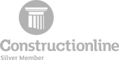 Construction Line Silver Logo